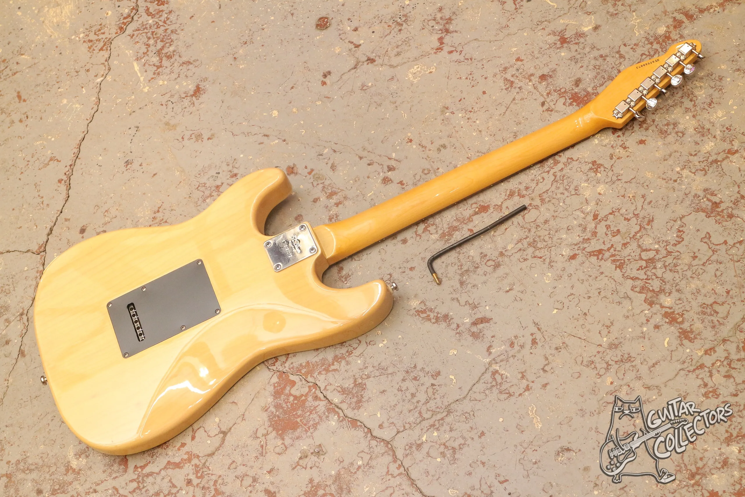 St Blues Blindsider Stratocaster Scalloped