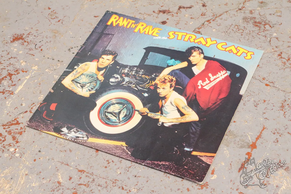 Stray Cats – Rant N' Rave With The Stray Cats LP Europe 1983 GD/NM