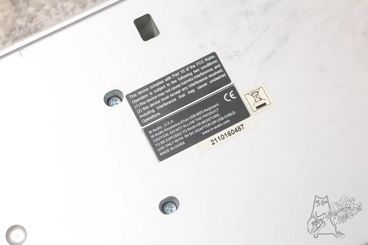 M Audio Keystation 61 es MIDI клавиатура