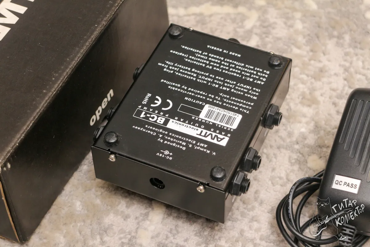 AMT Bass Crunch BC 1 Bass Guitar Preamp
