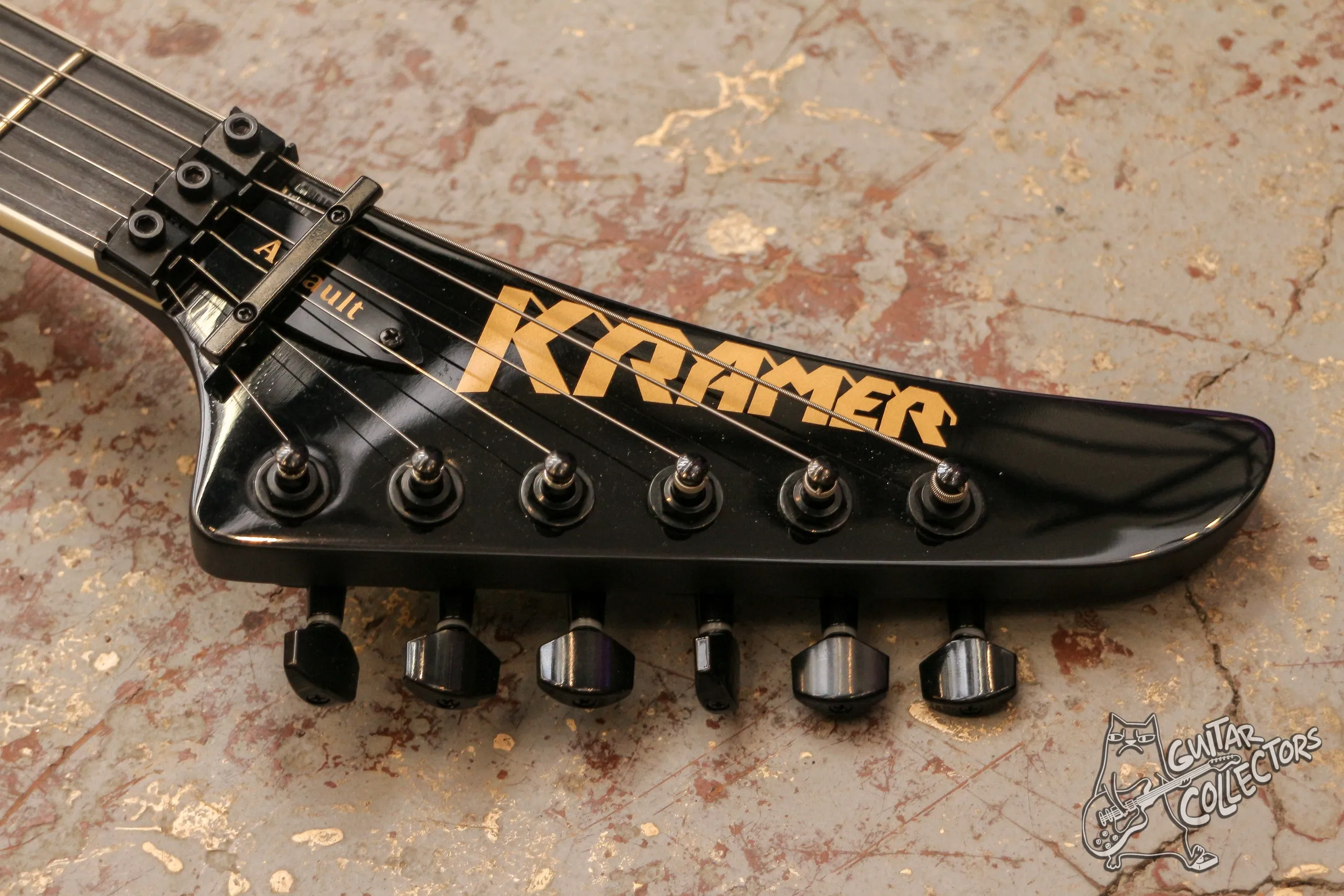 Kramer Assault Figured Magenta Les Paul