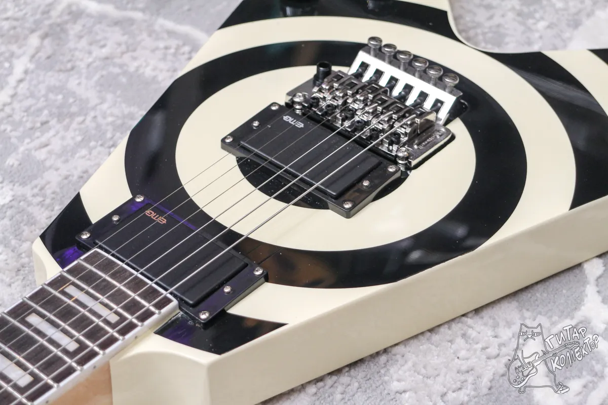 Gibson Flying V Zakk Wylde Bullseye Copy