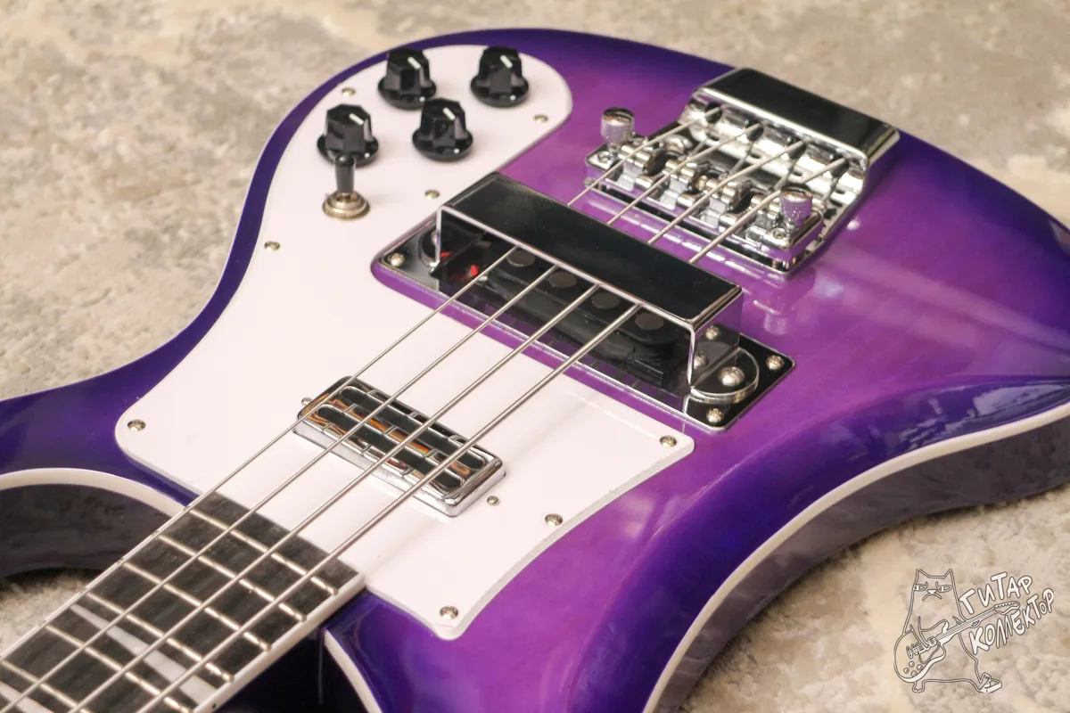 Rickenbacker Model 4003 Purple Bass Copy