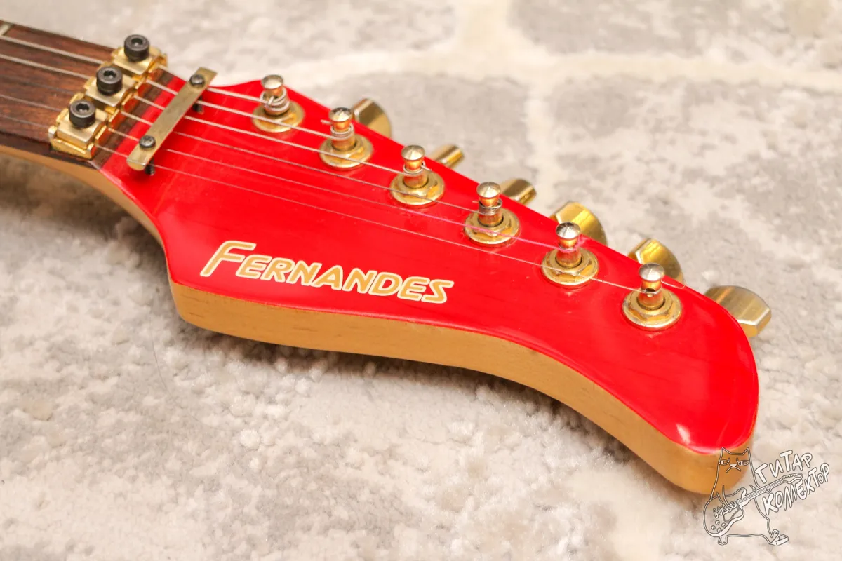 Fernandes FR-75 See-Through Red