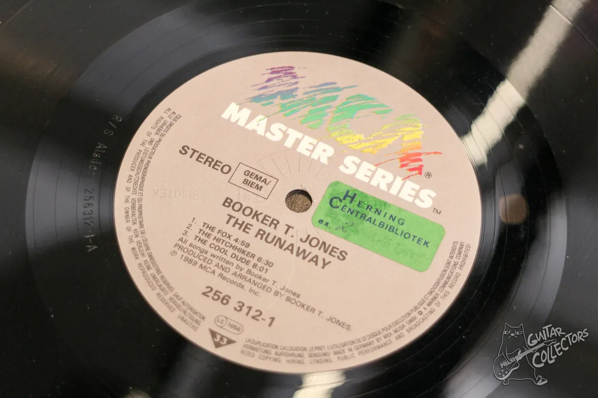 Booker T. Jones – The Runaway LP Germany 1989 NM/NM