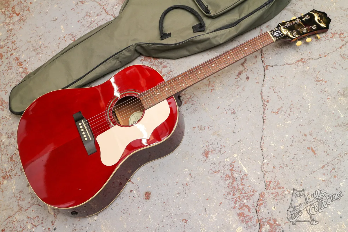 Epiphone Limited Edition 1963 EJ-45 Wine Red