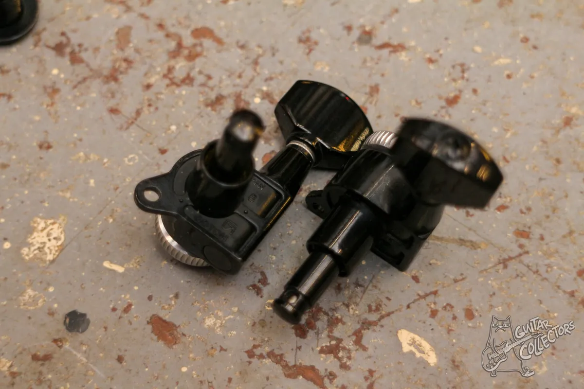 Gotoh Локовые колки 6 в ряд Black