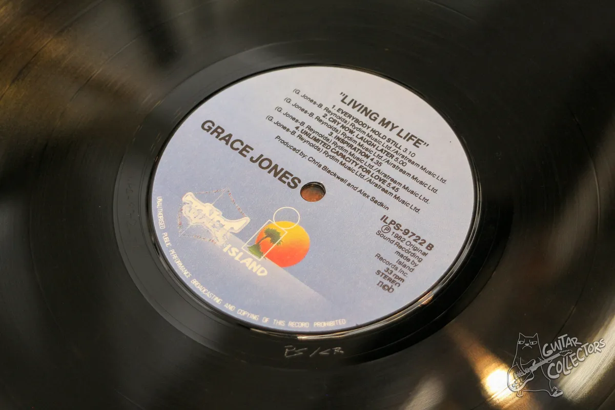 Grace Jones – Living My Life EU 1982 NM/NM