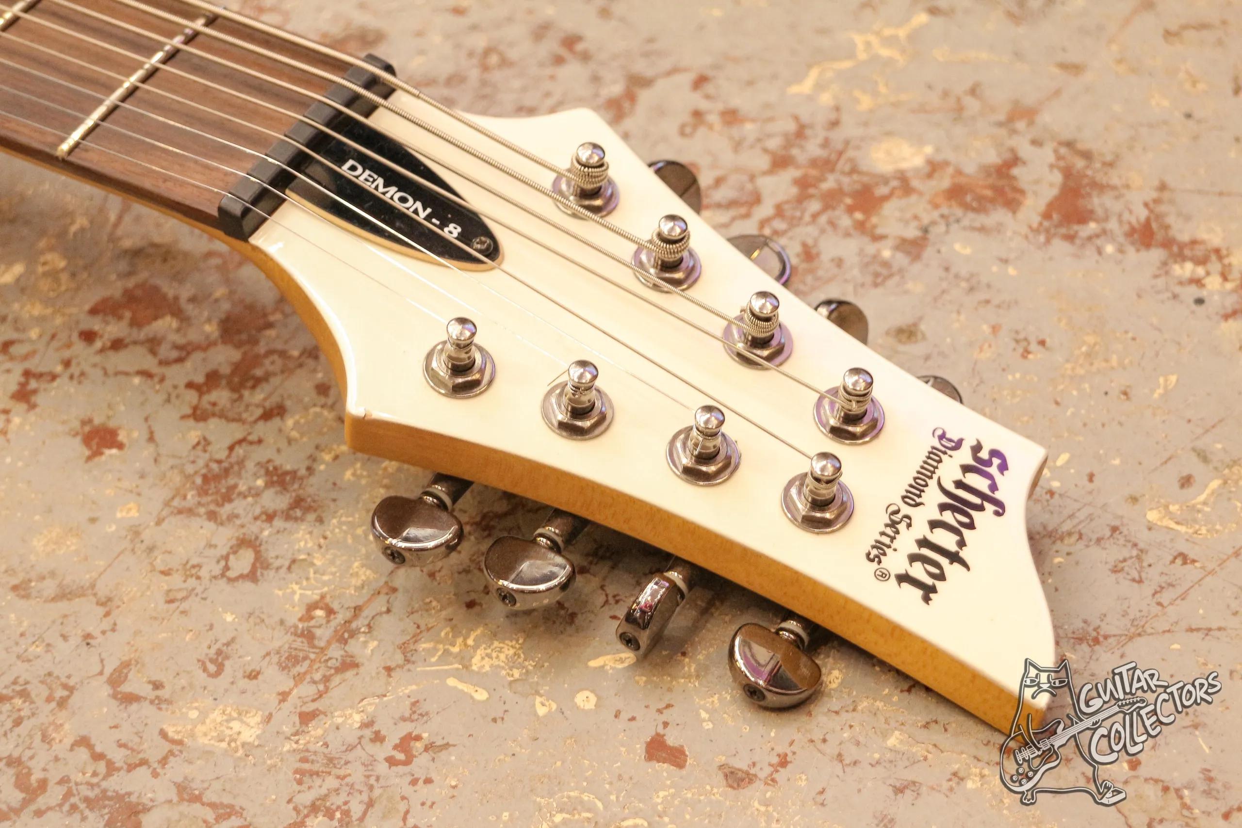 Schecter Demon 8-Str White