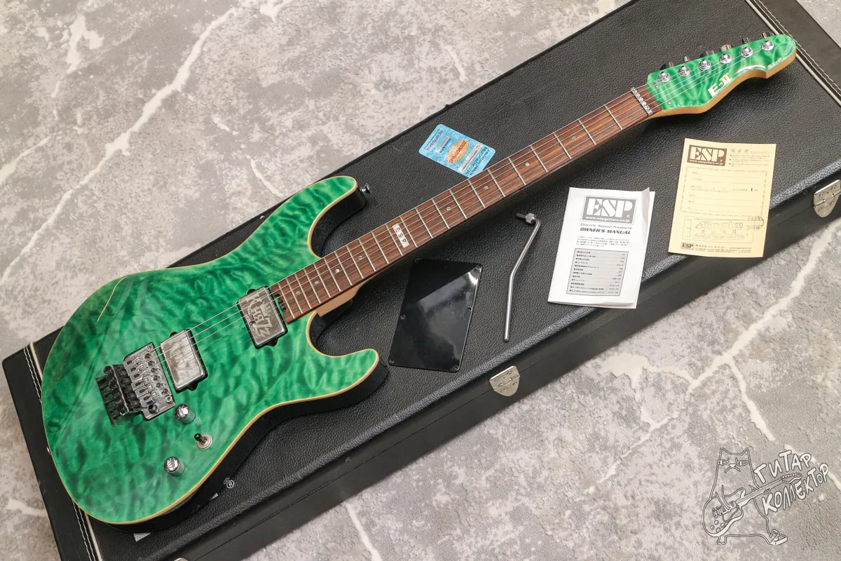 ESP E-II ST-2 FM RW EGR Emerald Green