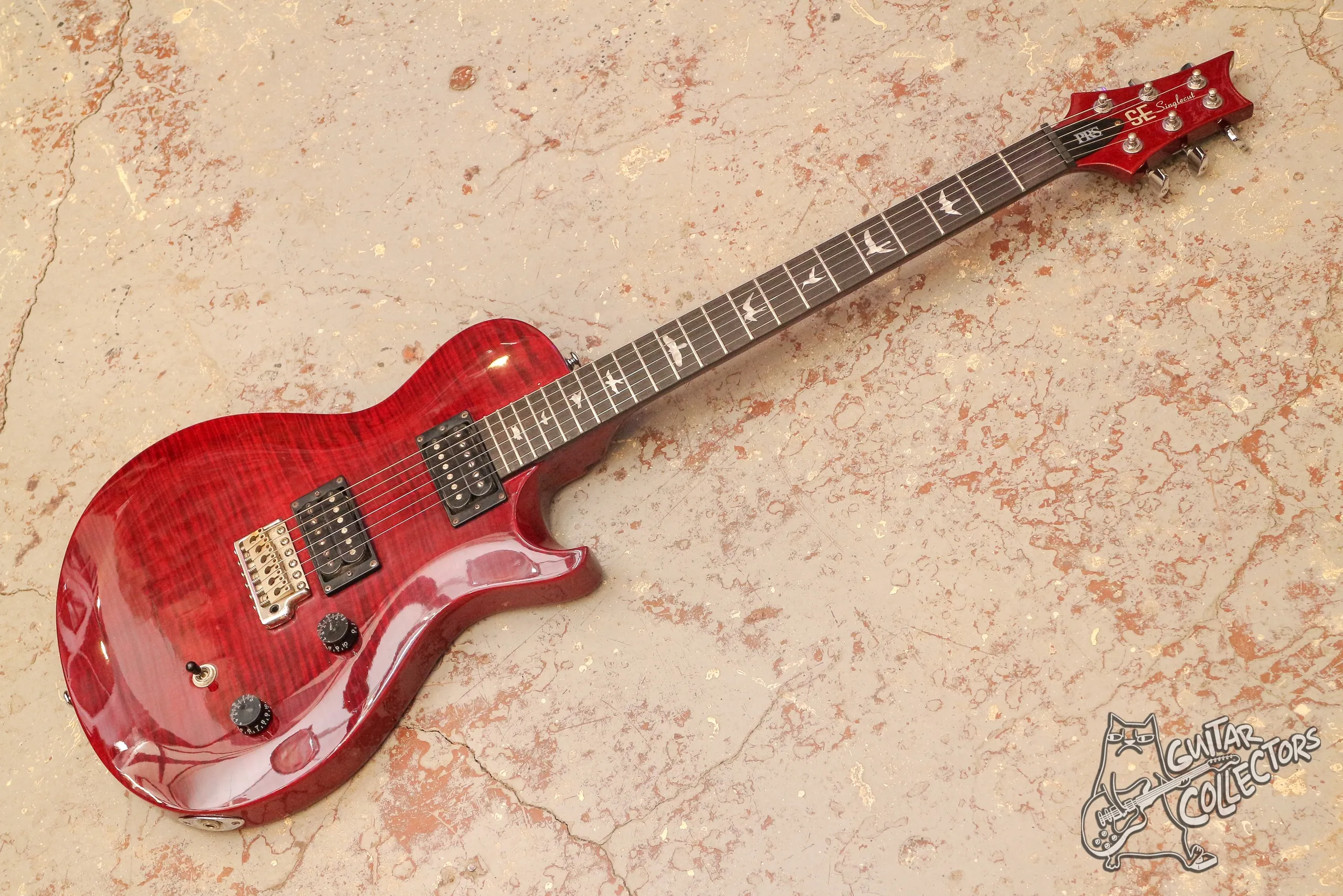 PRS SE Singlecut Tremolo Scarlet Red