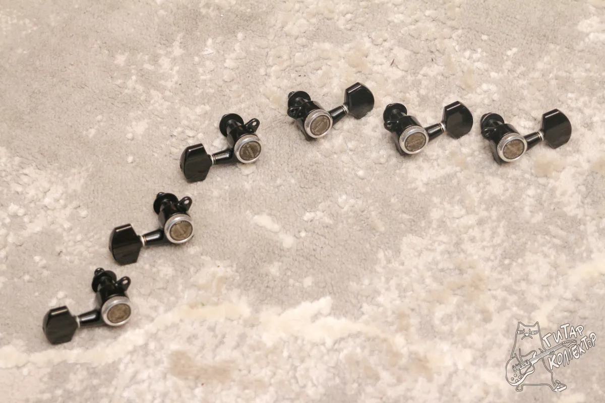 Gotoh Локовые Колки 3+3 Black