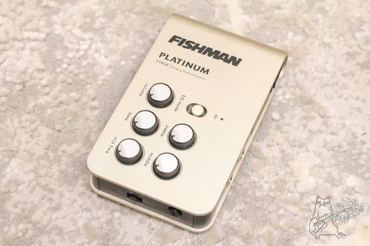 Fishman Platinum Stage EQ/DI Analog Preamp Pedal