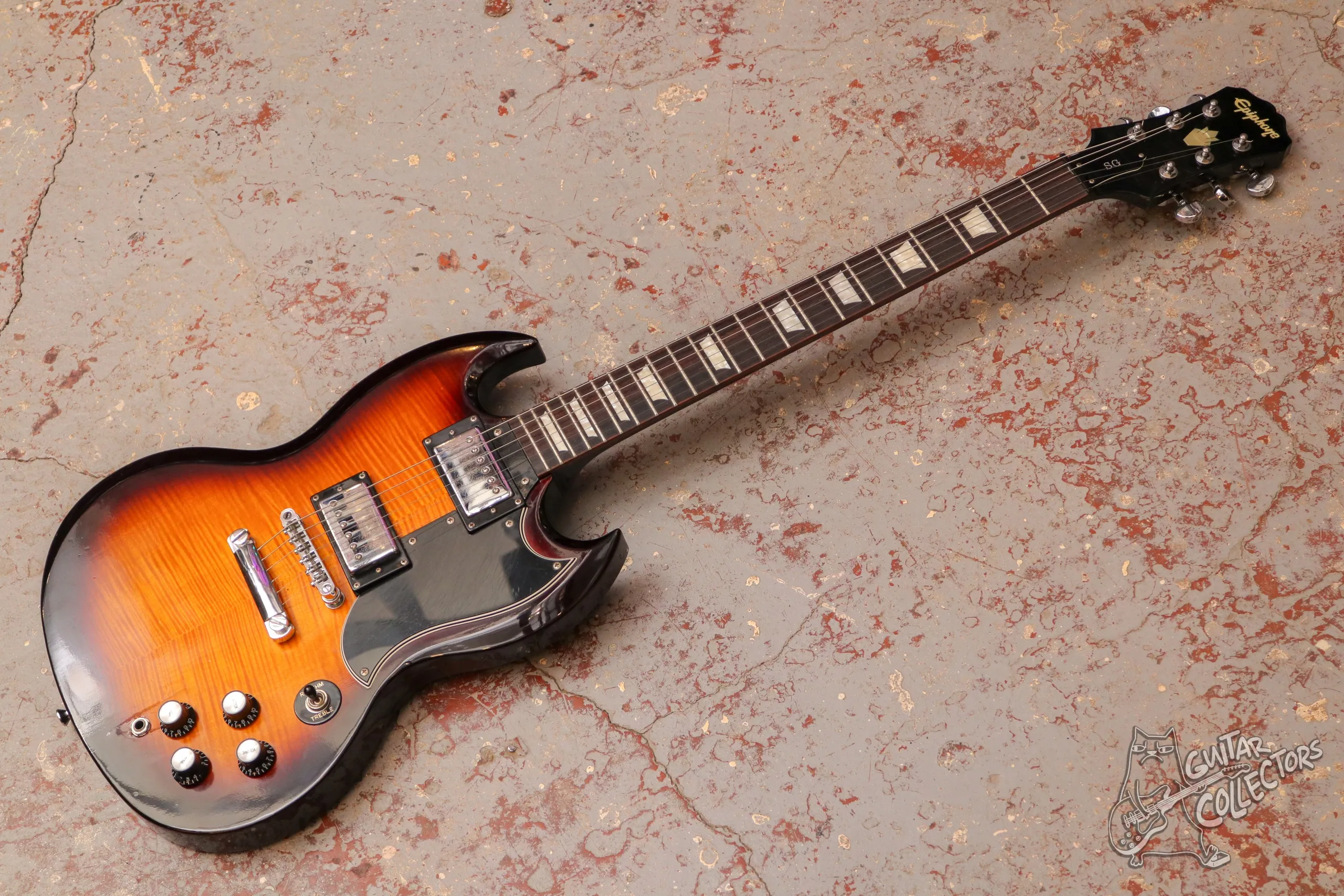 Epiphone SG G-400 Deluxe Flametop Limited Edition