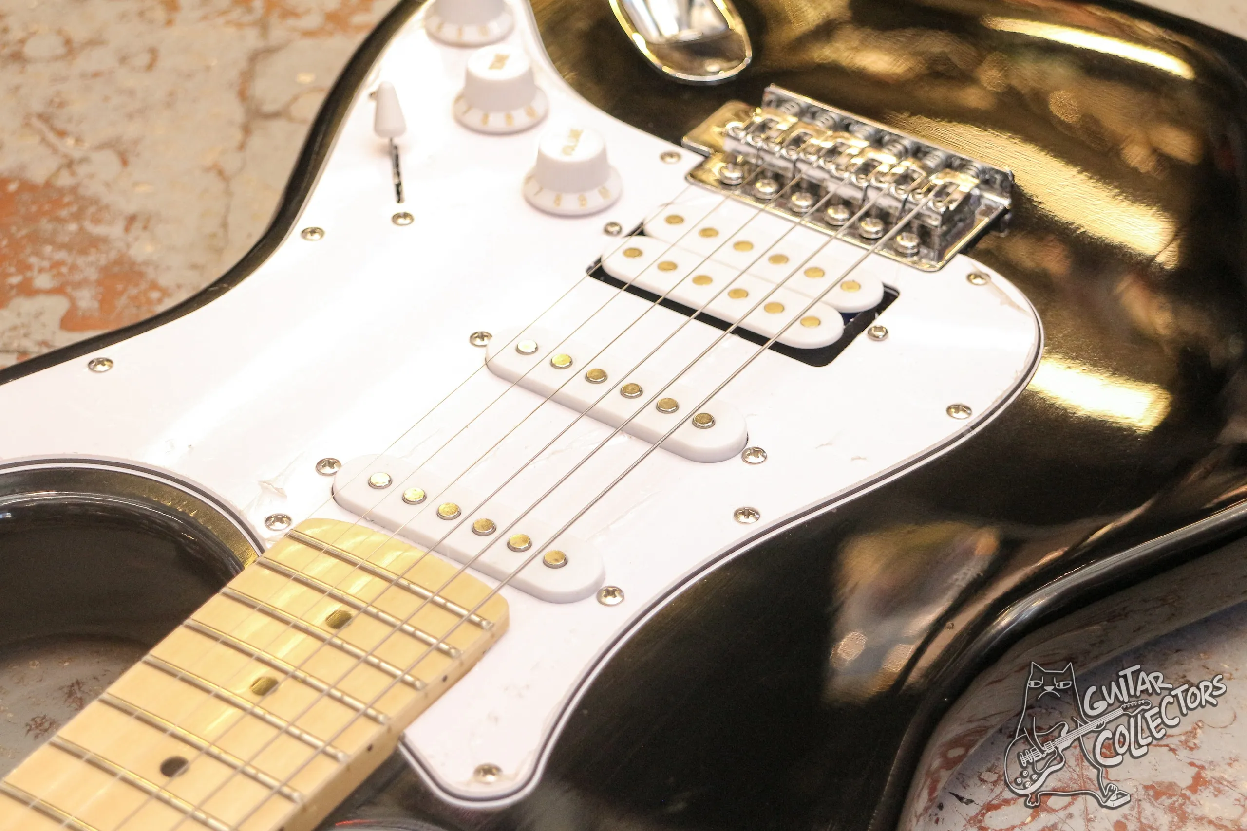 Fender Stratocaster HSS Black Copy