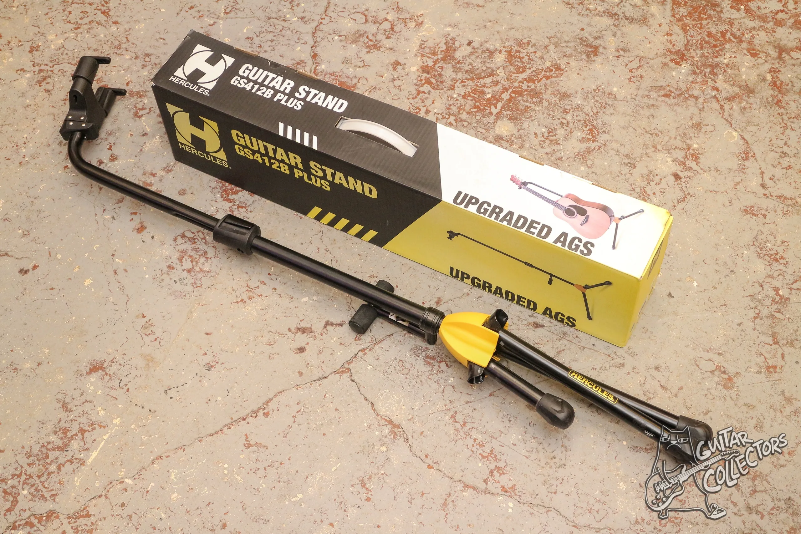 Hercules GS412B Plus Стойка для гитары с автозахватом