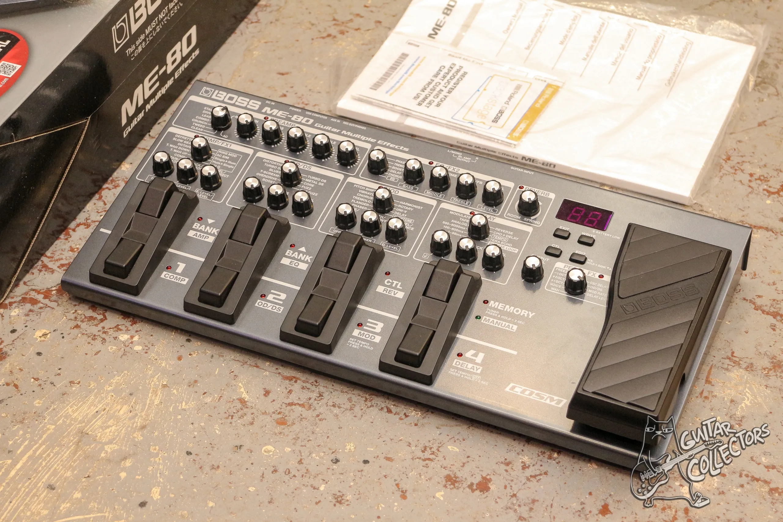 Boss ME 80 Guitar Multiple Effects