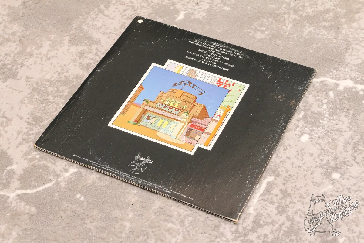 Led Zeppelin – The Song Remains The Same 2xLP Canada 1976 EX/NM