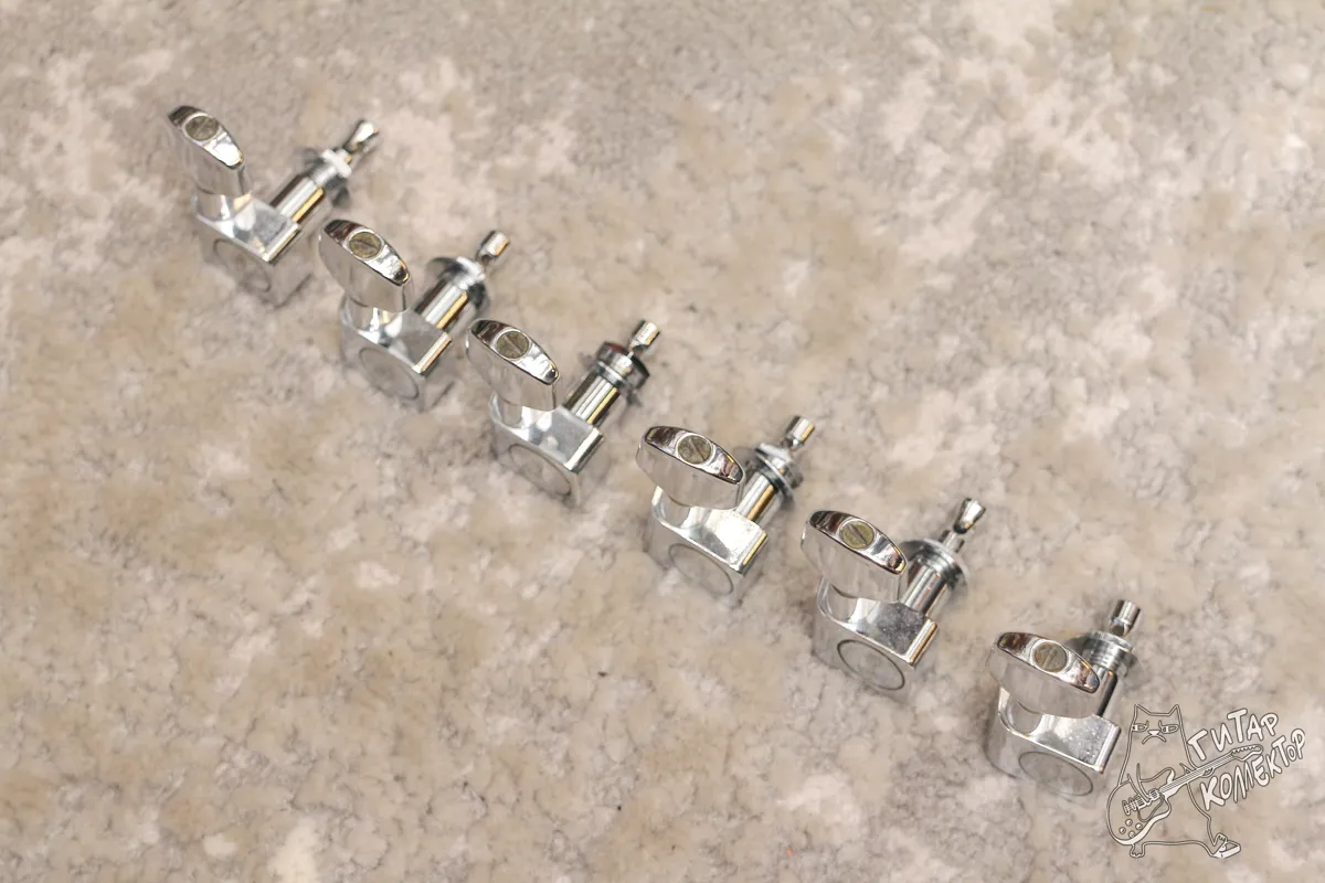 Колки Fender USA 6 в ряд Chrome
