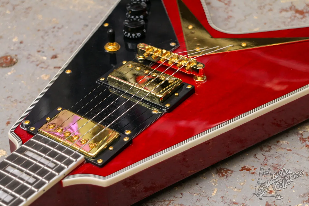 Gibson Flying V Custom Cherry Copy