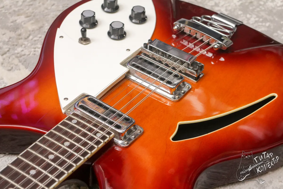 Silver Star (Rickenbacker) 360 12-String Semi-Hollow Fireglo