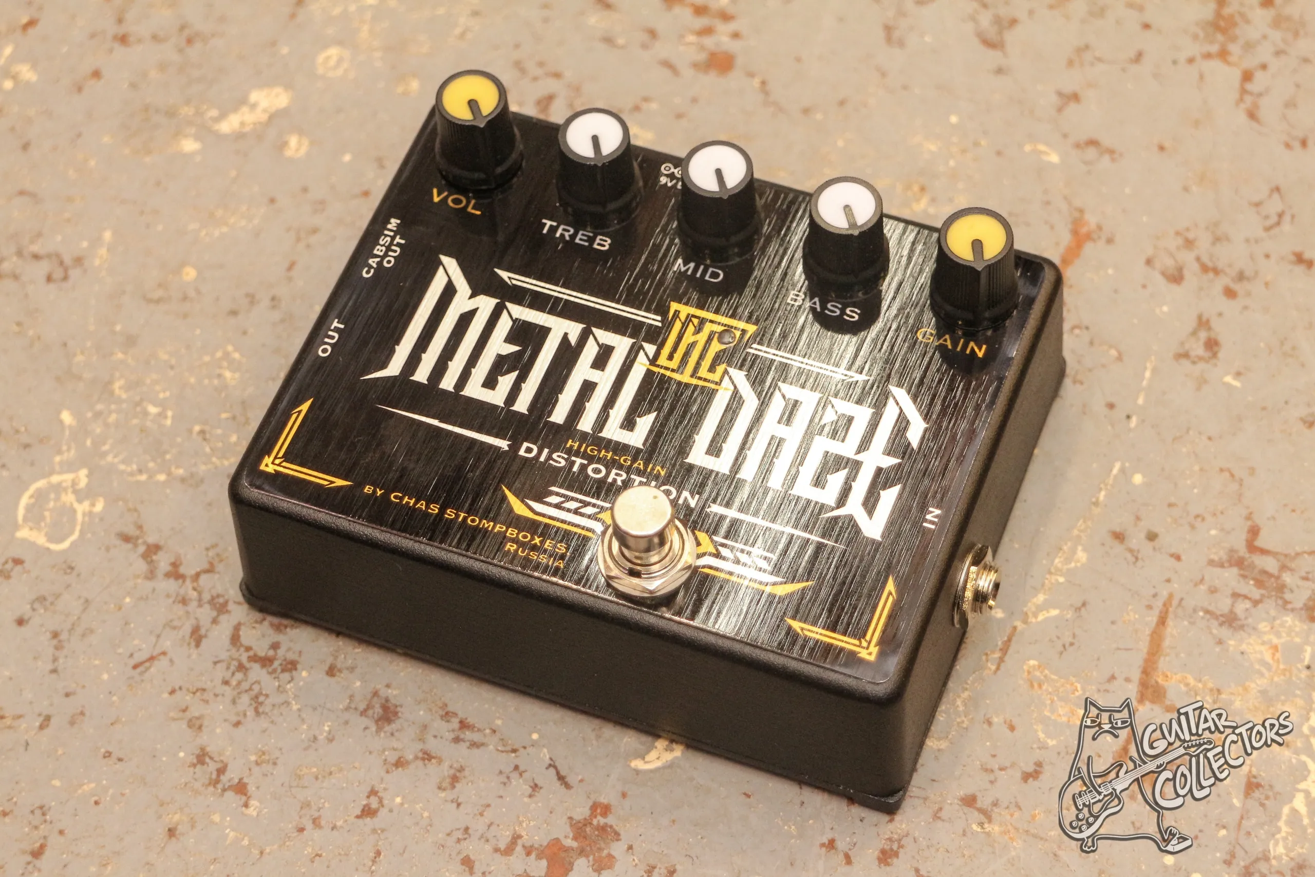 Chas Stompboxes Metal Daze Distortion