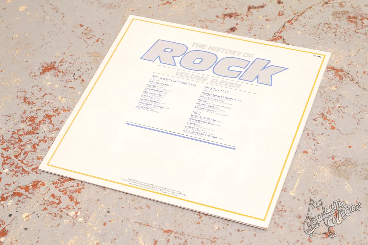 VoJohn Mayall's Bluesbreakers / The Small Faces / Them – The History Of Rock LP UK 1982 NM/NM