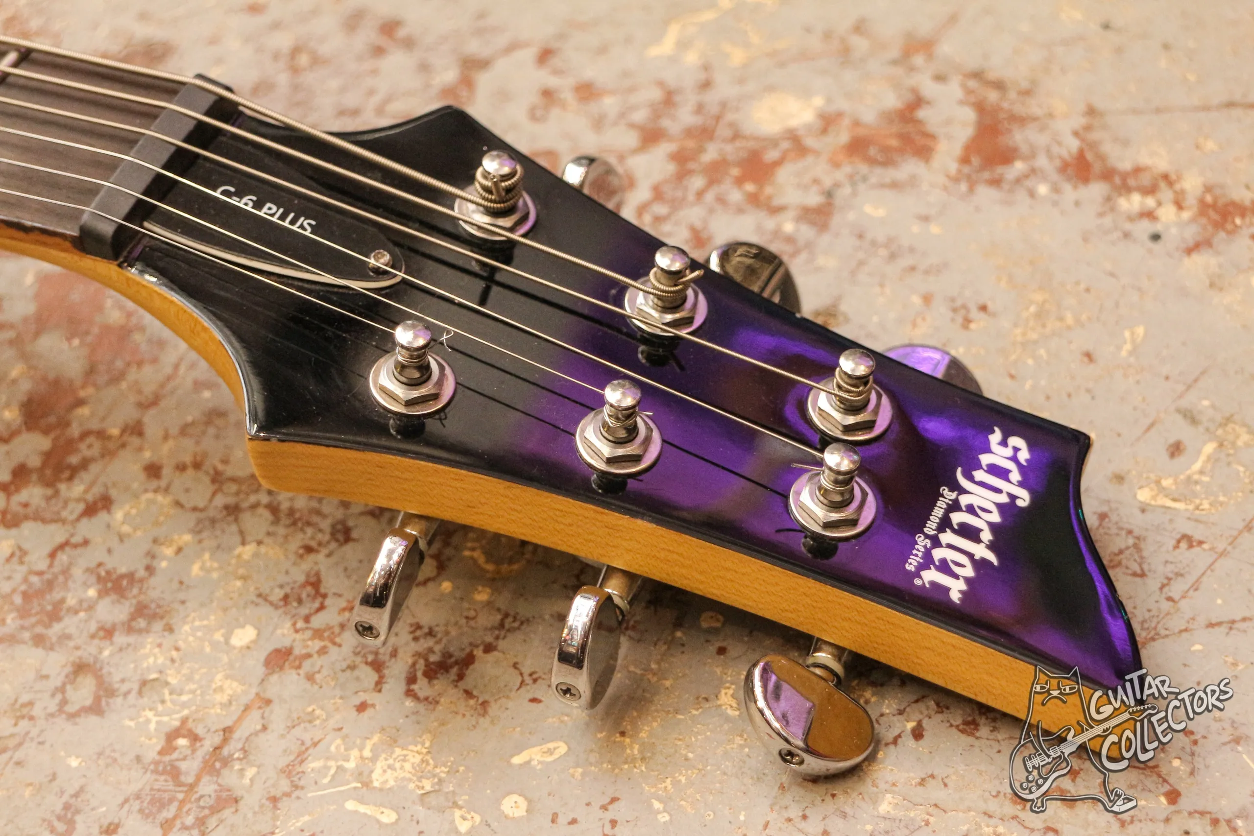 Schecter C-6 Plus Electric Magenta
