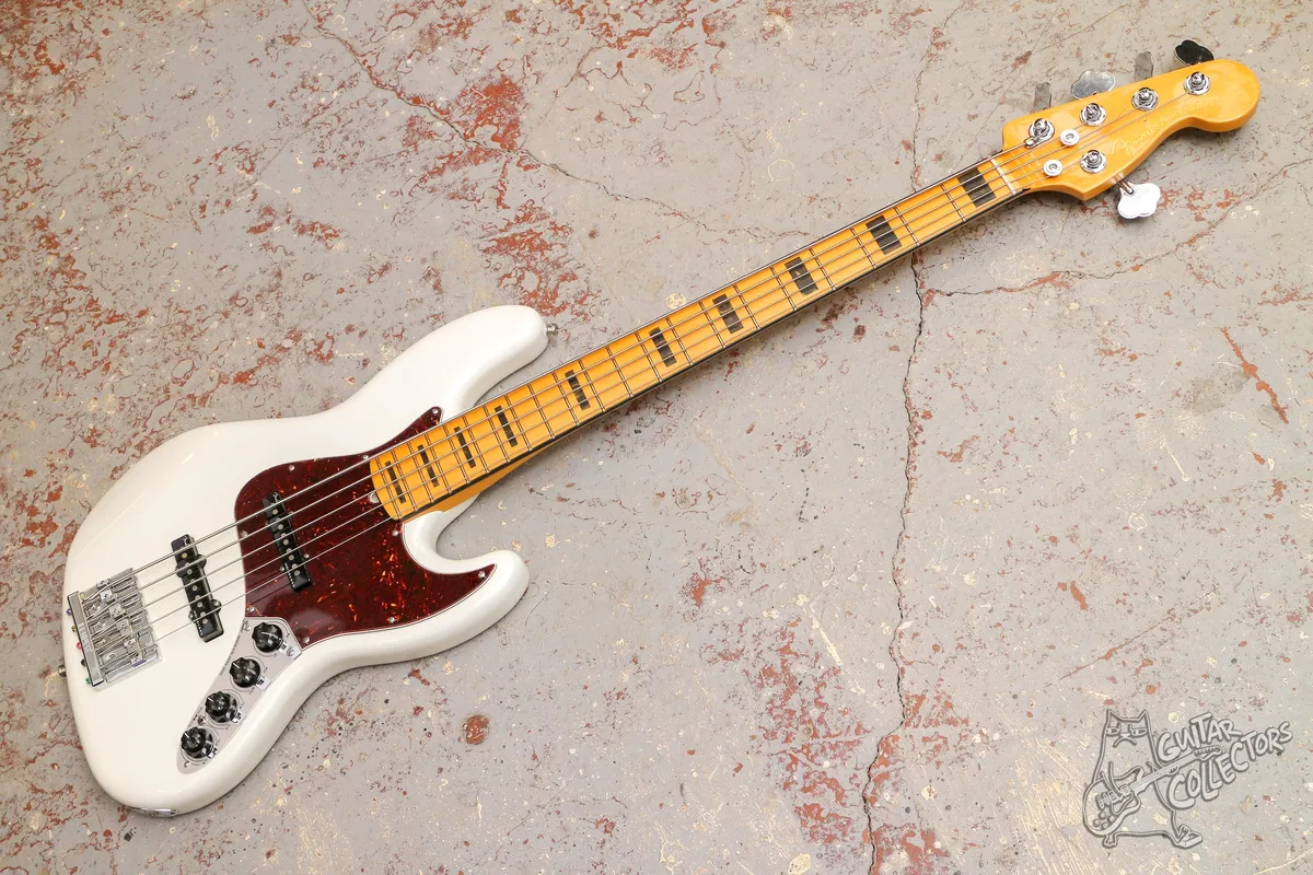 Fender American Ultra Jazz Bass Arctic Pearl