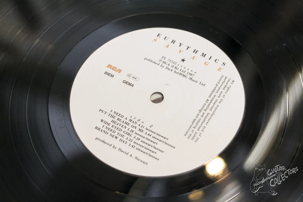 Eurythmics – Savage LP Germany 1987 NM/NM
