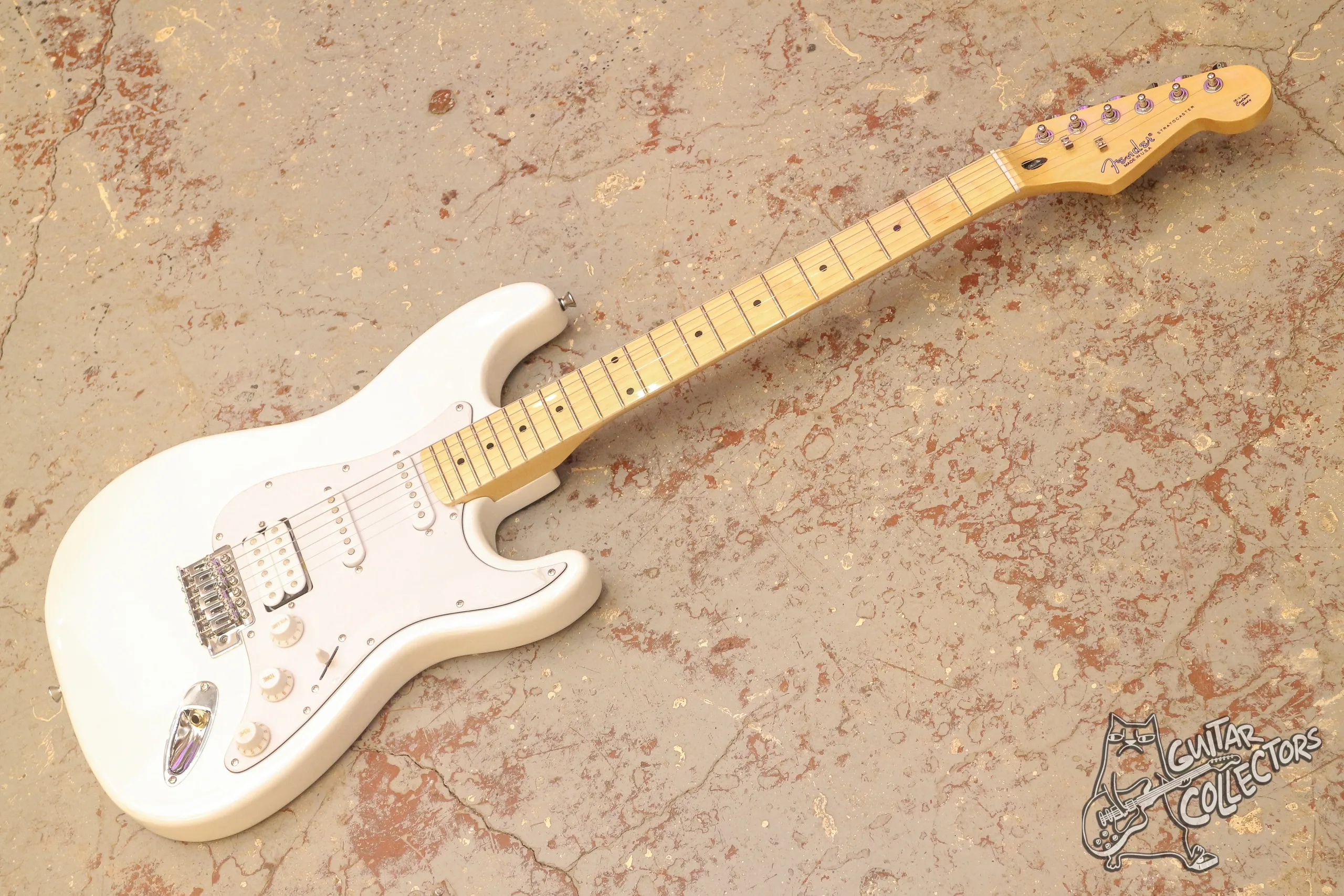 Fender Stratocaster HSS White Copy