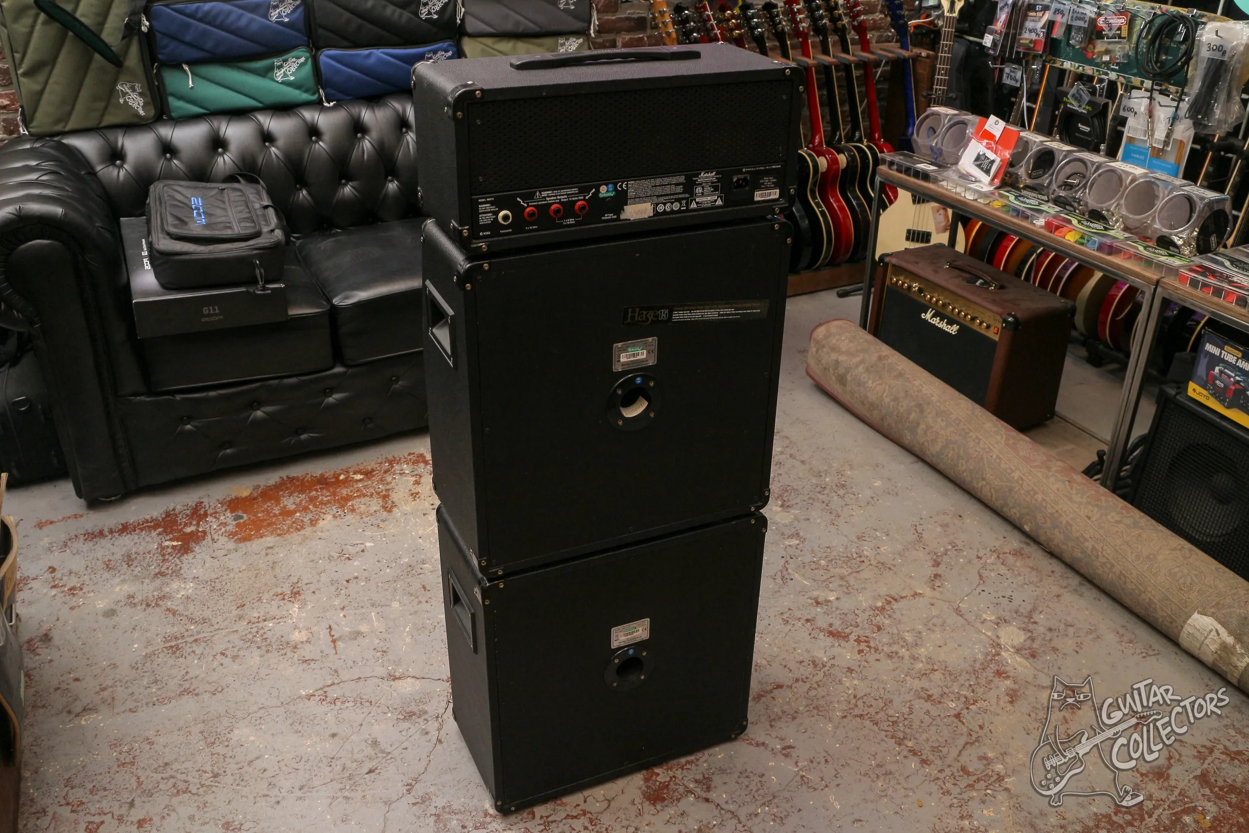 Marshall Haze 15 Guitar Tube Full Stack