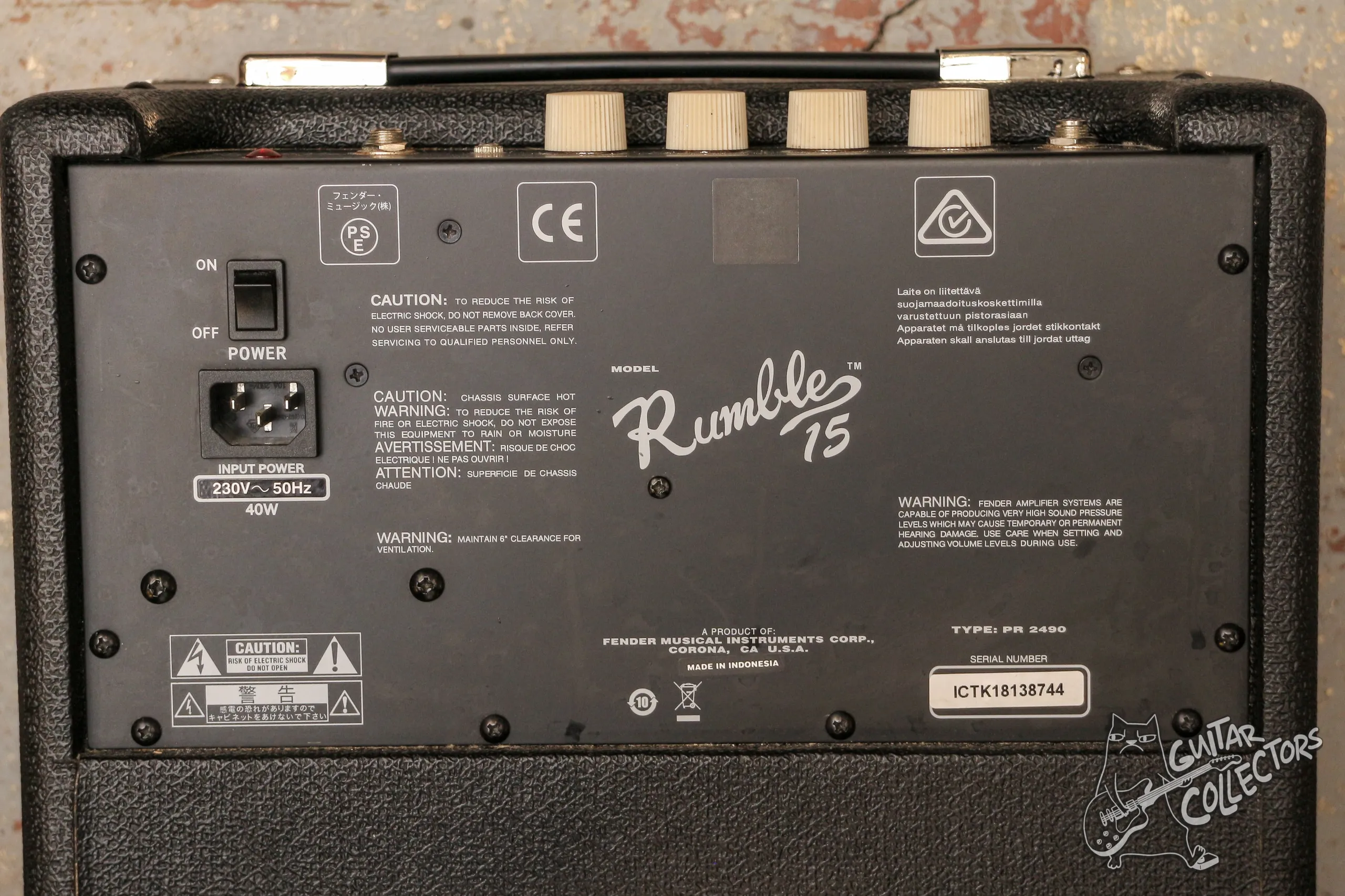 Fender Rumble 15 Bass Combo