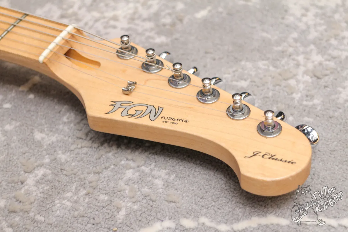 FGN JST-6M J-Classic Stratocaster Black