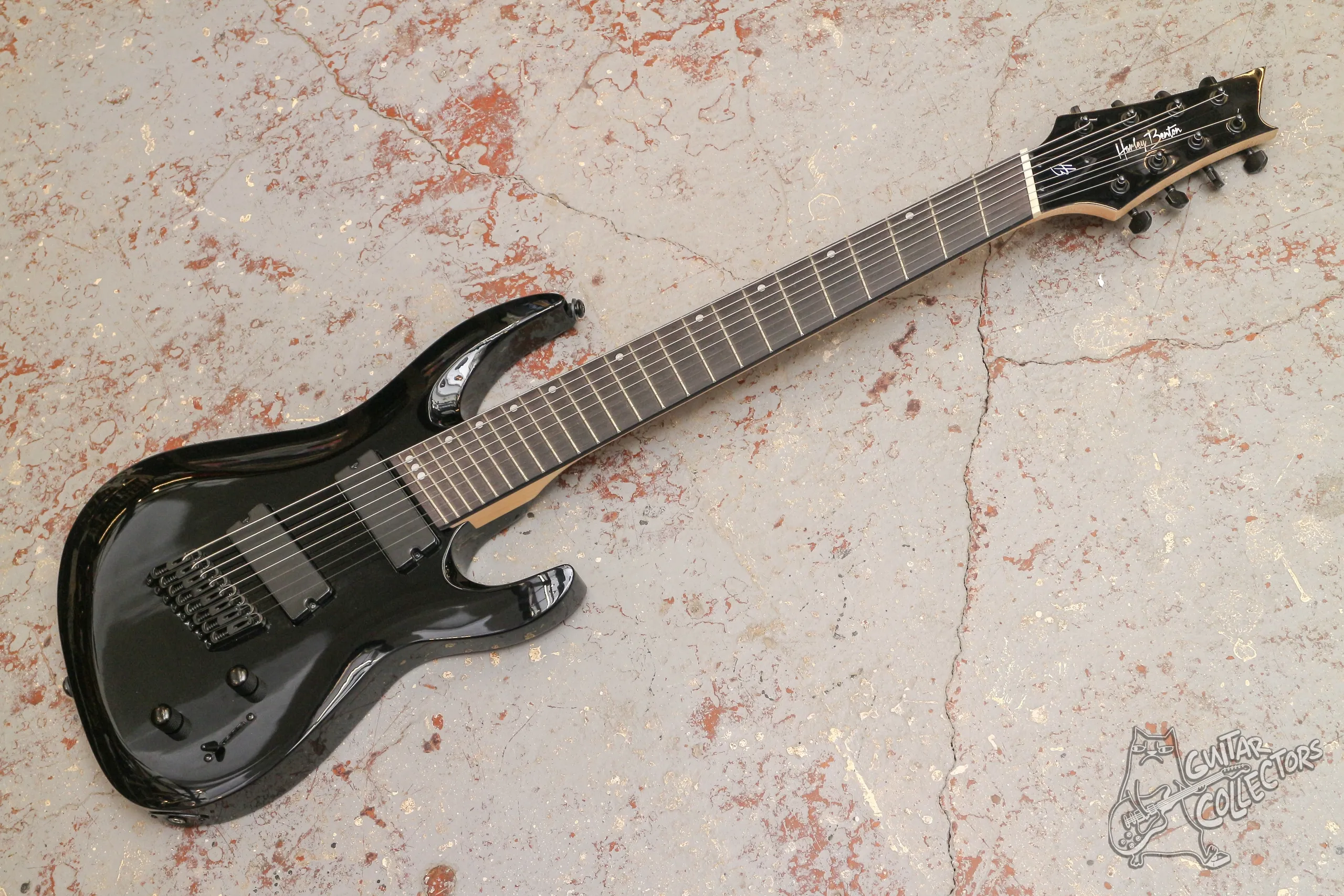 Harley Benton R-458BK Fanfret