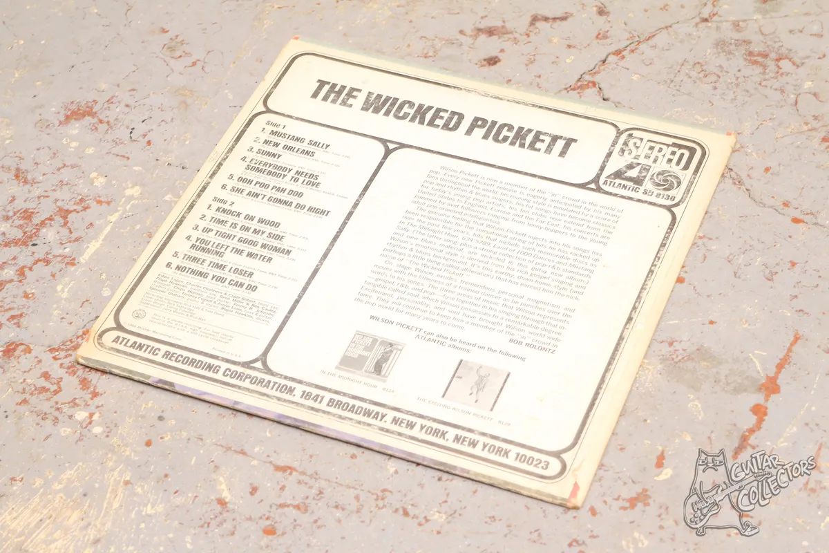 Wilson Pickett – The Wicked Pickett LP US 1967 EX/NM