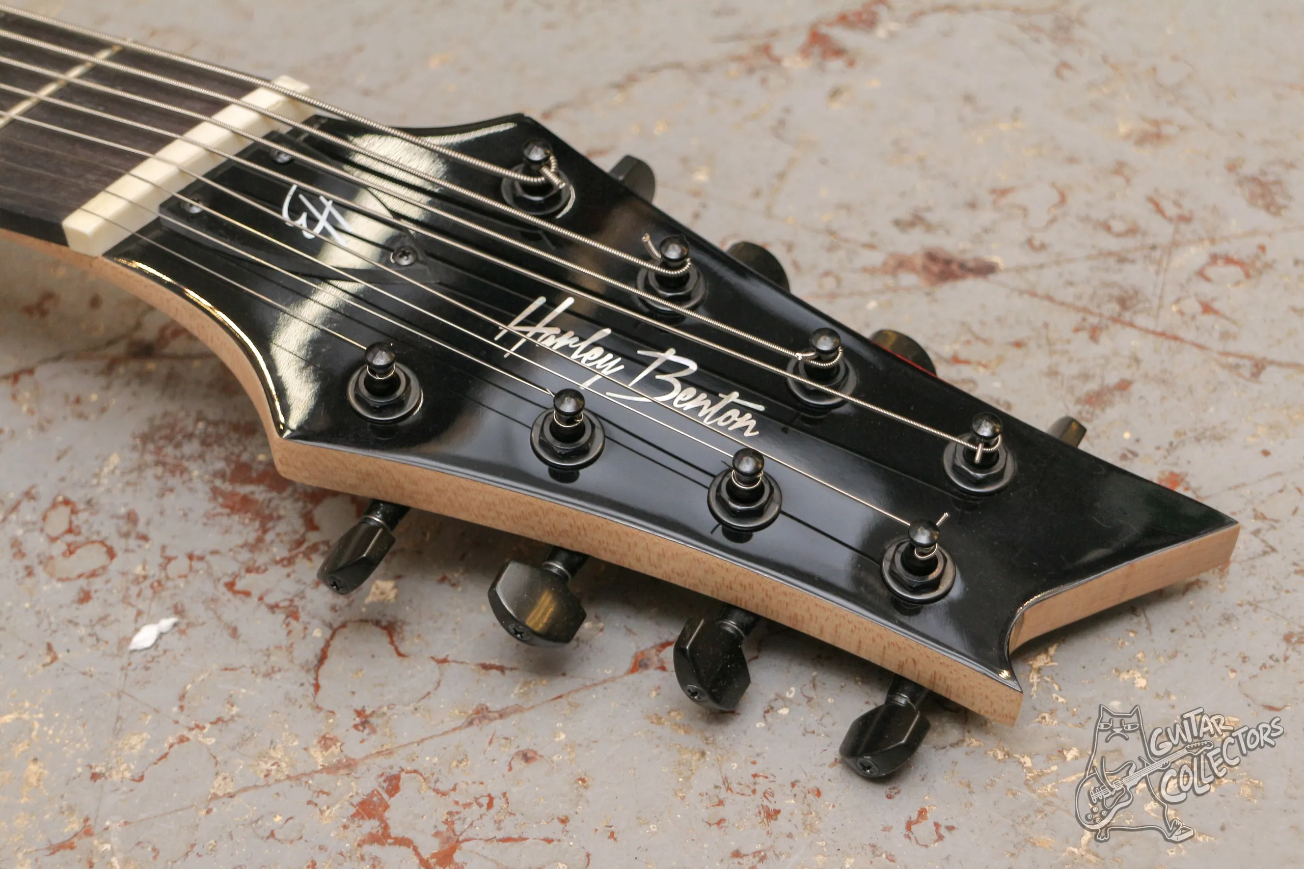 Harley Benton R-458BK Fanfret