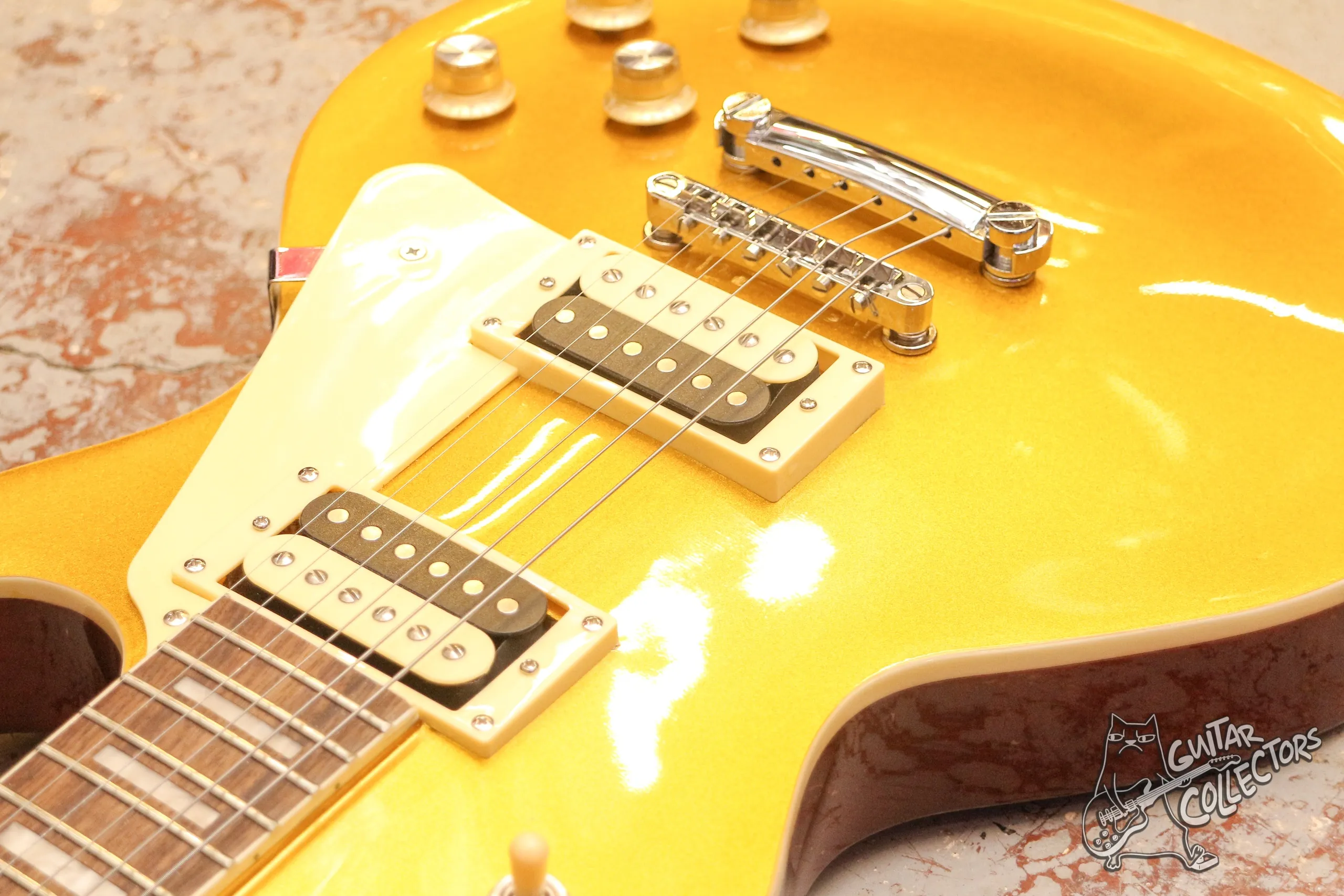 Stagg SEL STD Les Paul Standard Gold Top