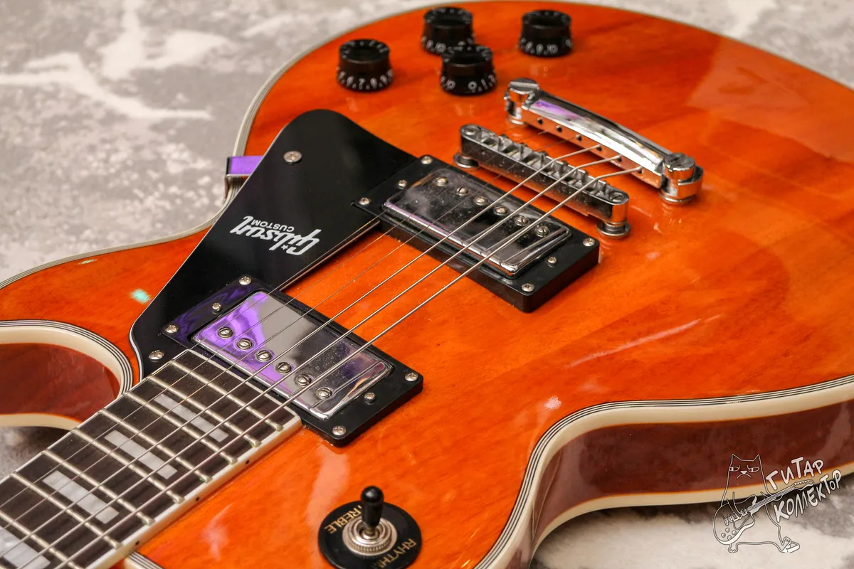 Gibson Les Paul Custom Natural Chrome Copy