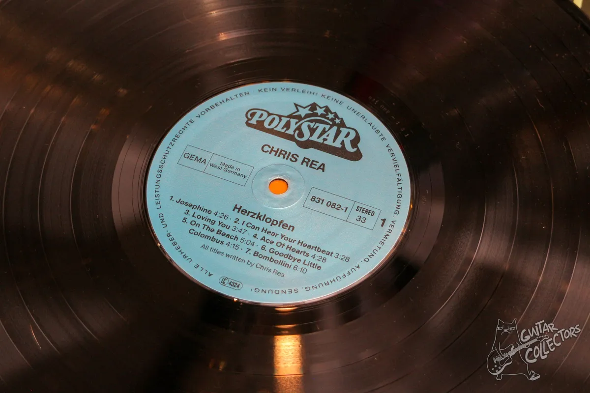 Chris Rea – Herzklopfen LP Germany 1986 NM/NM