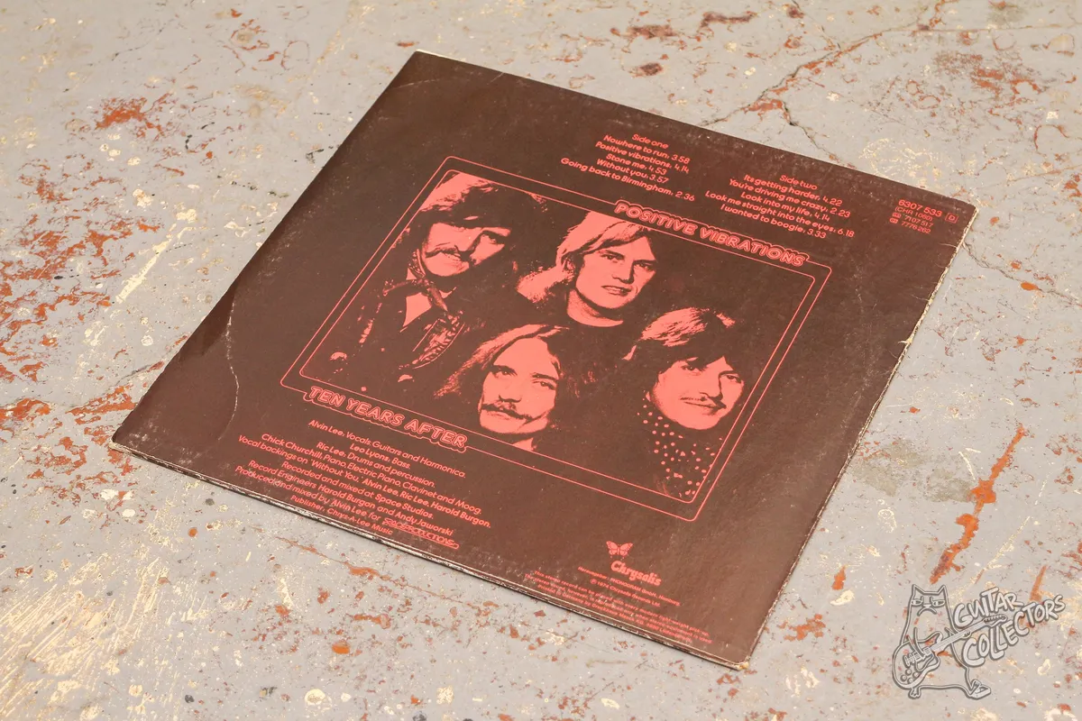 Ten Years After – Positive Vibrations LP Germany 1974 VG/NM