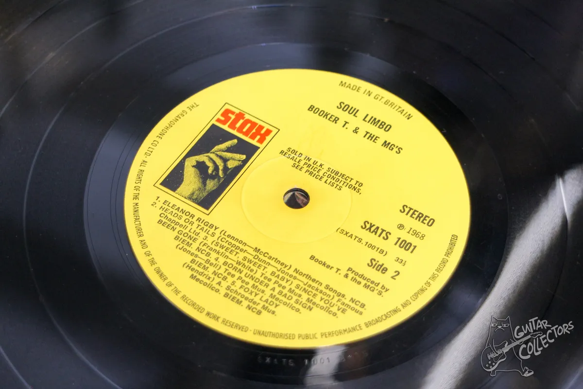 Booker T. And The M.G.'s – Soul Limbo LP UK 1969 NM/NM