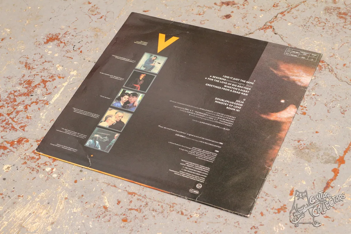 Eurythmics – 1984 (For The Love Of Big Brother) LP Germany 1984 NM/NM