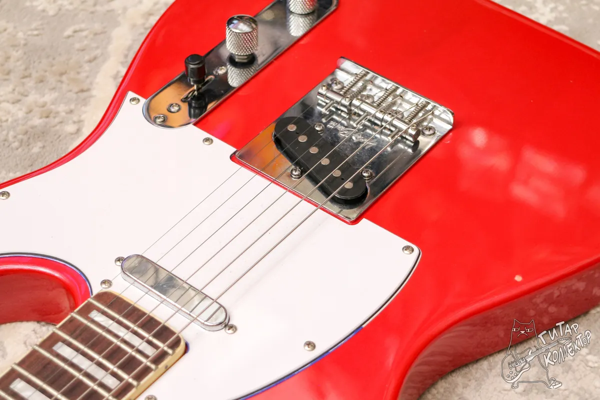 Telecaster Partcaster Red