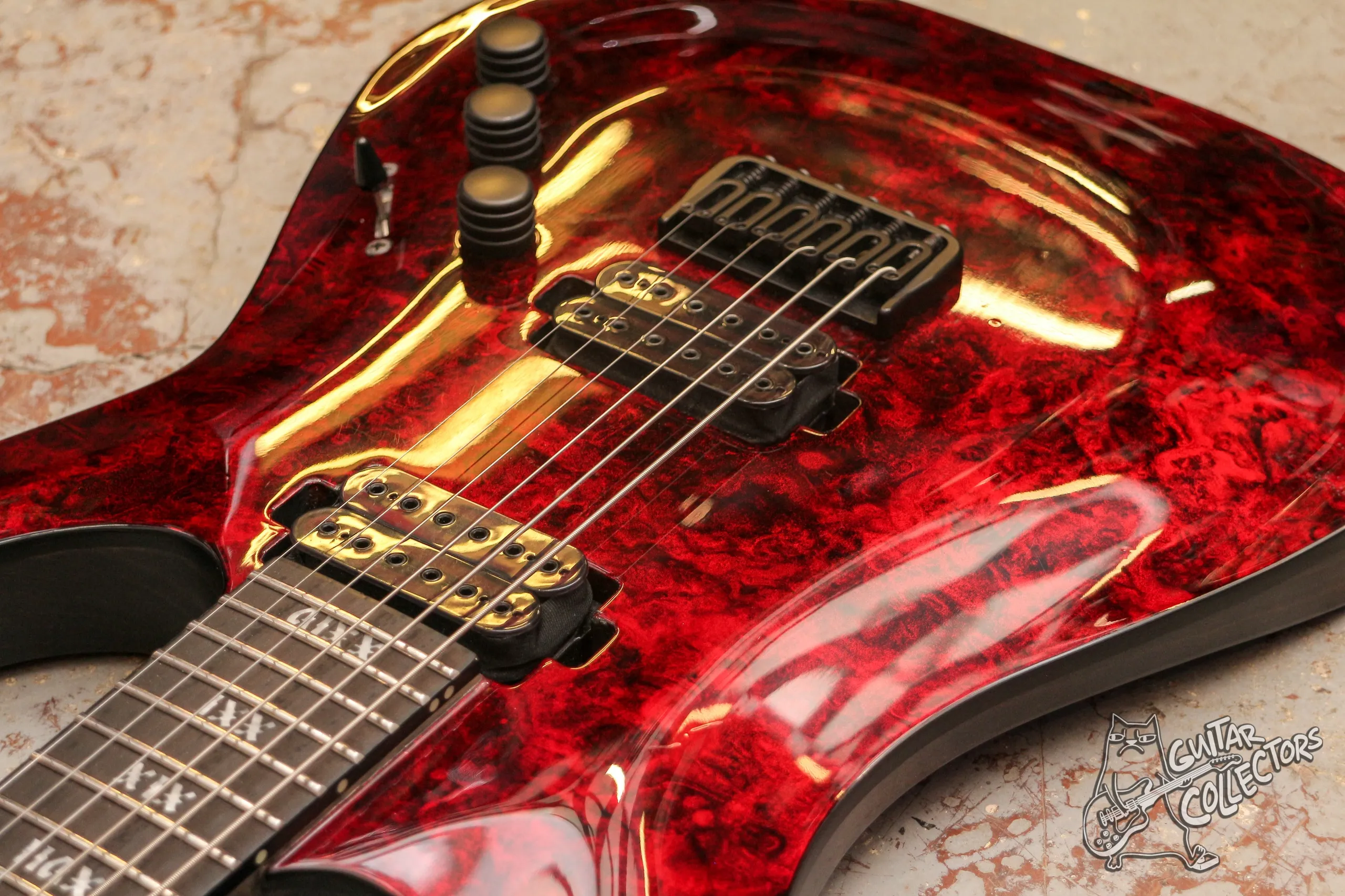 Schecter C-1 Apocalypse Red Reign