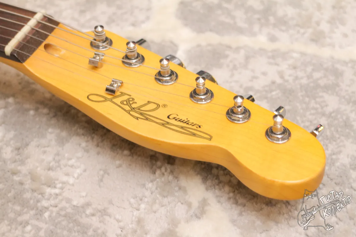 J&D Guitars TL Ash CP Telecaster Vintage Blonde