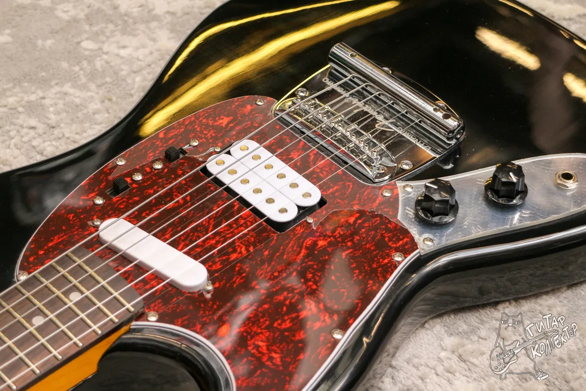 Fender Mustang HS Left Handed Black Copy