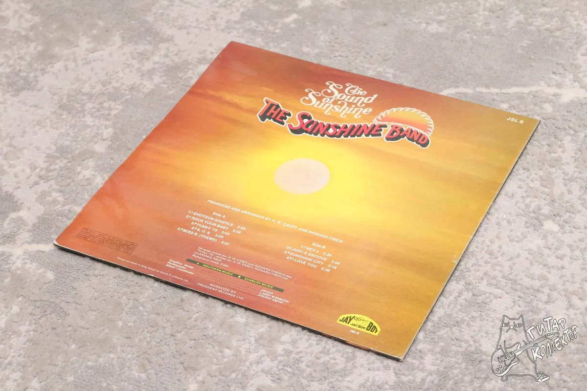 The Sunshine Band – The Sound Of Sunshine LP UK 1975 NM/NM