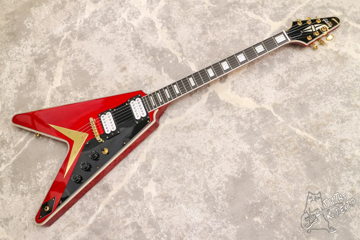 Gibson Flying V Custom Cherry Copy