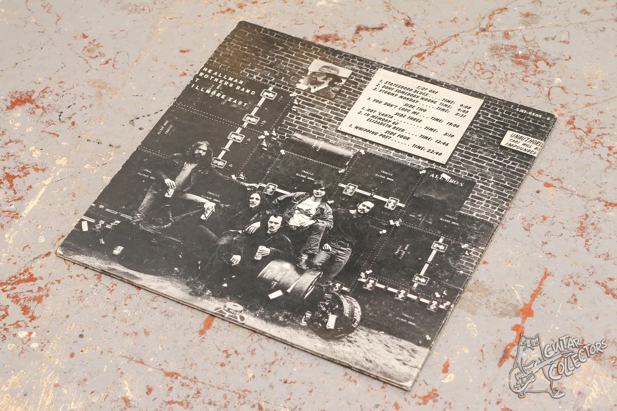 The Allman Brothers Band At Fillmore East 2LP Japan 1975 VG/NM